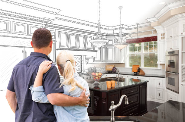 Professional Kitchen Island Installation technician working in Crofton, MD